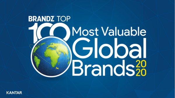 2020年BrandZ最具价值全球品牌100强排行榜发布