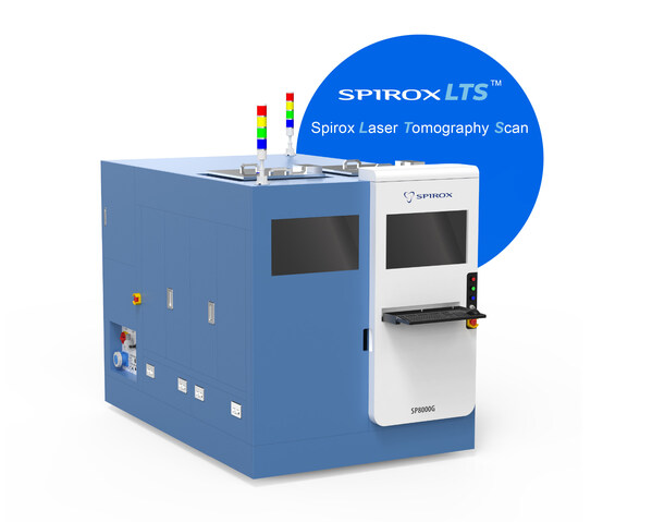 蔚华科技SP8000G运用业界首创「蔚华激光断层扫描（SpiroxLTS）」技术，以非破坏性方式精准解析激光改质成效
