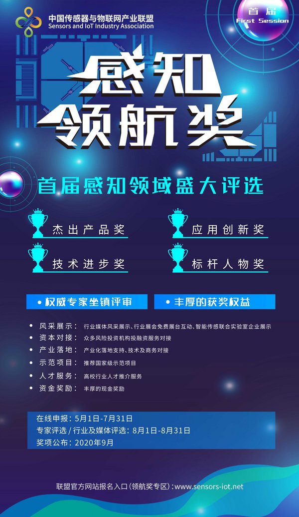找寻智能传感领域的“隐形冠军”，SIA联盟感知领航奖正式启程