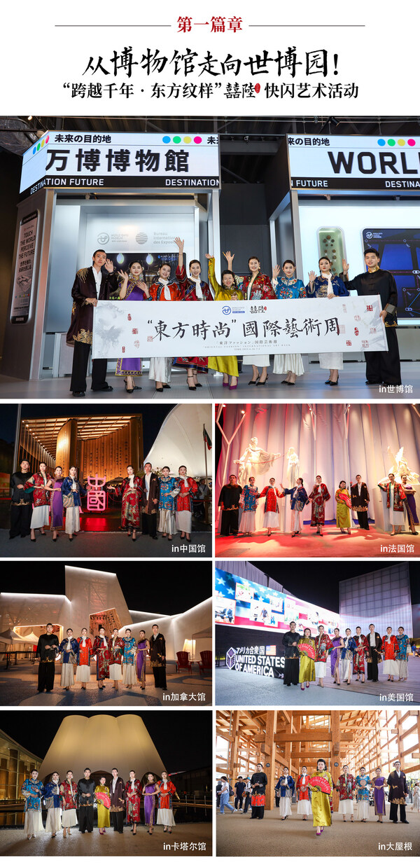 "东方时尚"国际艺术周亮相2025大阪世博会