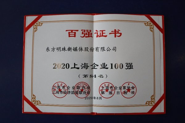 获奖证书