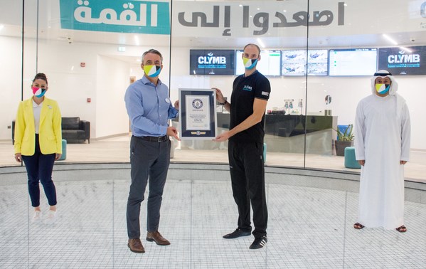 CLYMB™ Abu Dhabi Awarded “World’s Largest Indoor Skydiving Wind Tunnel” GUINNESS WORLD RECORDS™ title