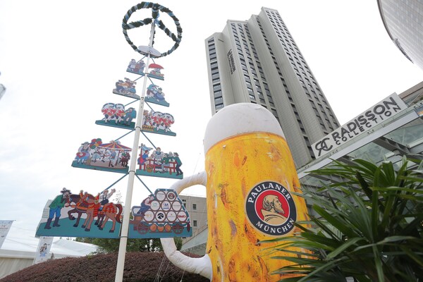上海扬子江丽笙精选酒店德国啤酒节现场
