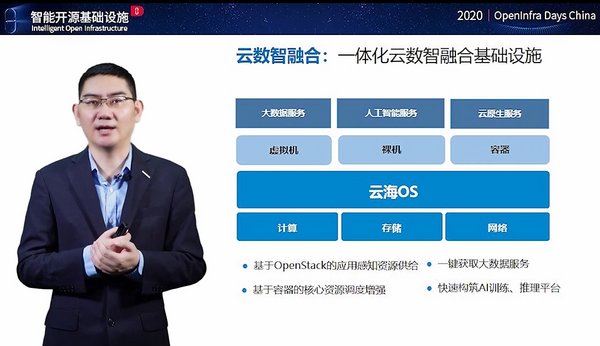 浪潮信息副总裁张东进行主题演讲