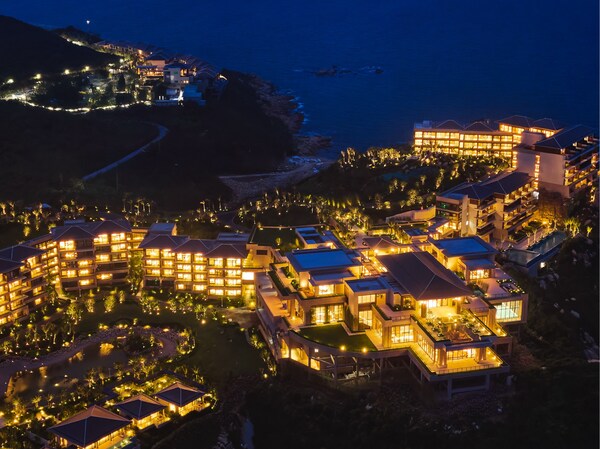 东澳岛安麓全景夜景照片