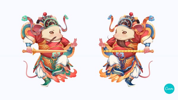2020年春节门神