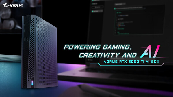 技嘉发表 AORUS RTX 5060 Ti AI BOX 外接显卡 为轻薄笔记本解锁台式机等级性能