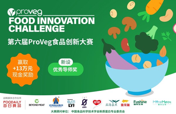 第六届ProVeg食品创新大赛官方海报