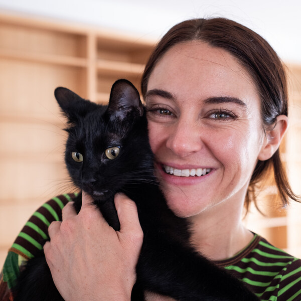 Shailene Woodley partners with Mars and Calm to celebrate the positive impact of pets on mental wellbeing and how pet adoption can change two lives.