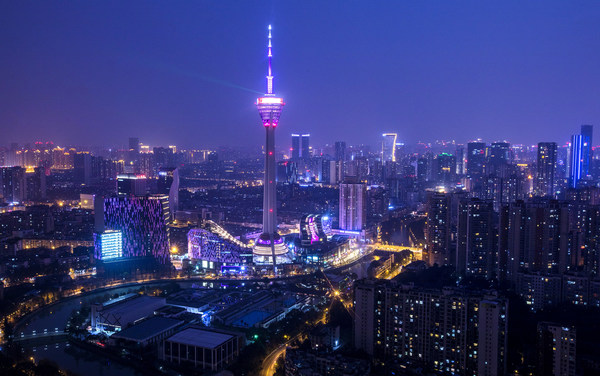 成都夜景