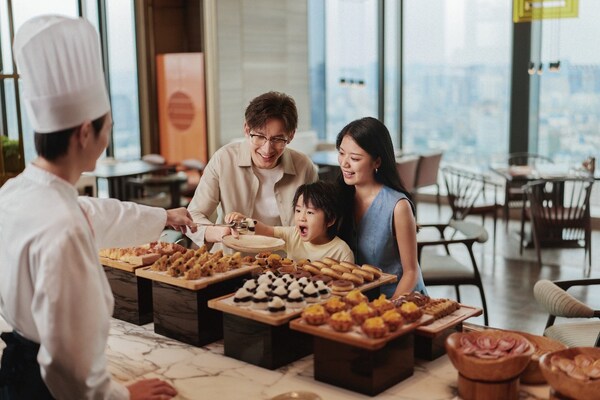 在成都领地希尔顿嘉悦里酒店的家庭旅行