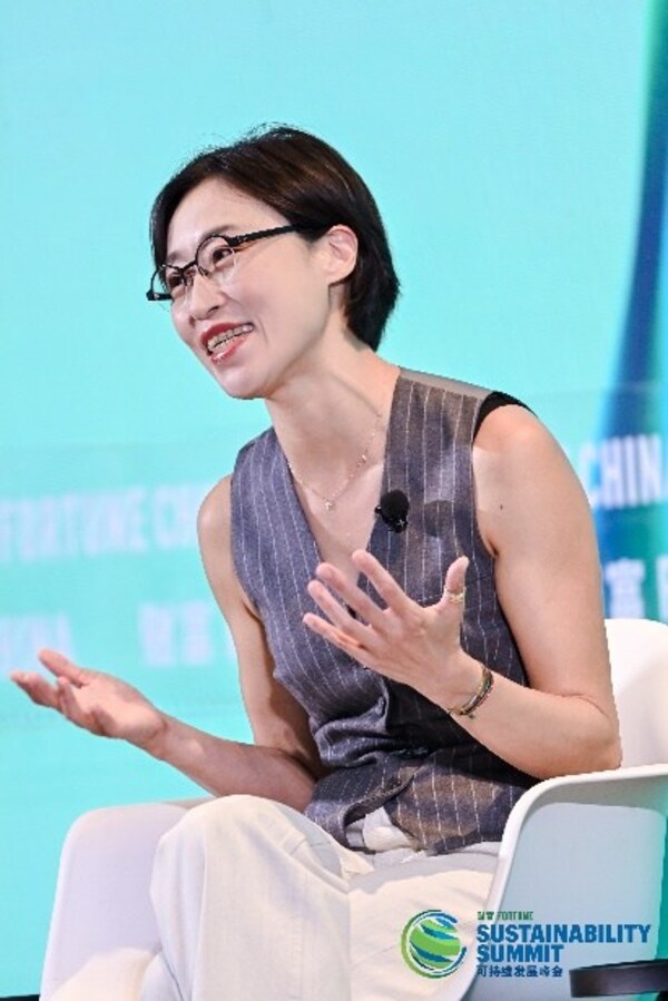 欧莱雅北亚及中国首席可持续发展官朴智鲜分享